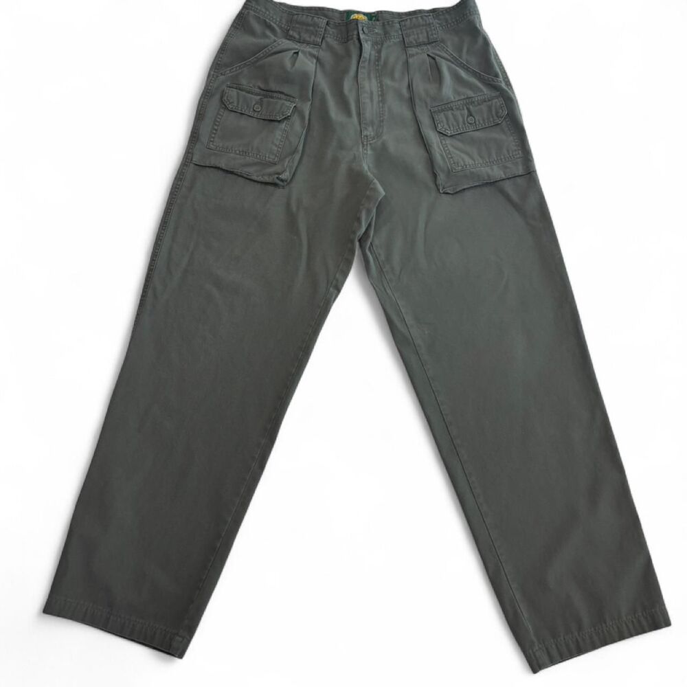 Cabela's Mens 38x32 Green Cargo Pants